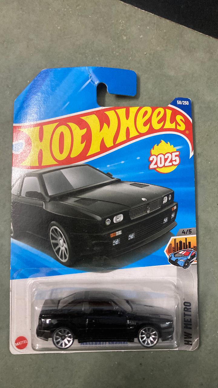 Hot Wheels Maserati Shamal 2025 HW Metro 4/5 Die-Cast Car