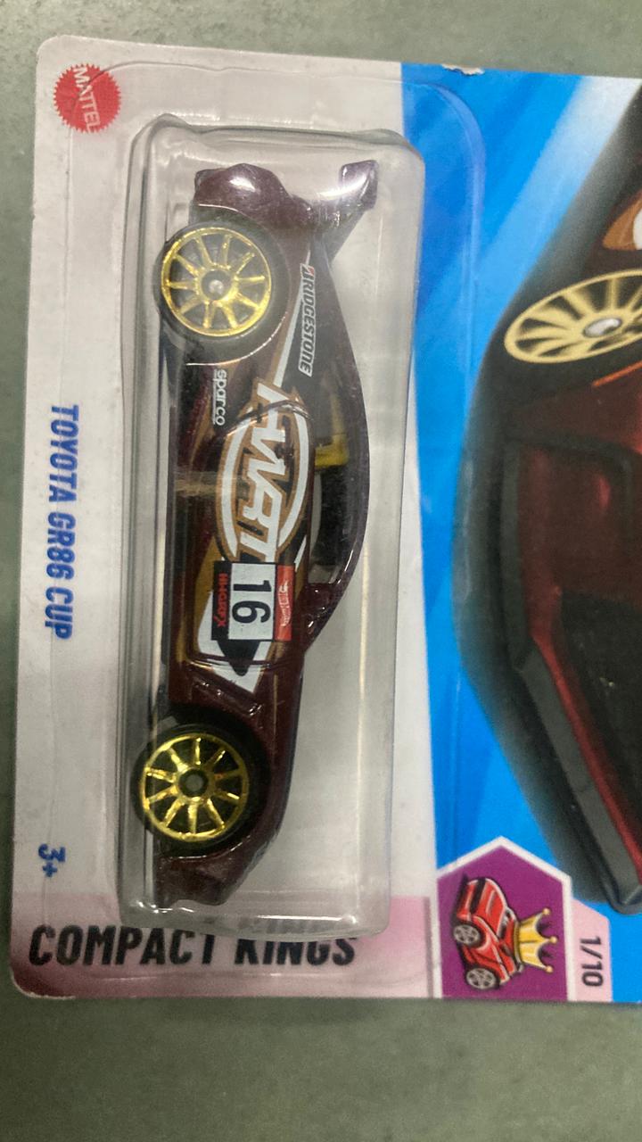 Hot Wheels Toyota GR86 Cup, Compact Kings 1/10 [Orange] 79/250 - Image 2